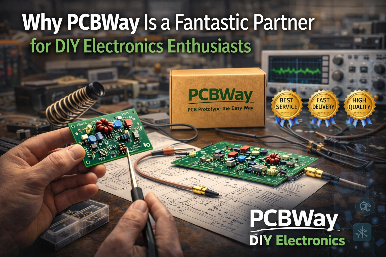 Why PCBWay is the Best PCB Supplier for DIY Electronics Enthusiasts