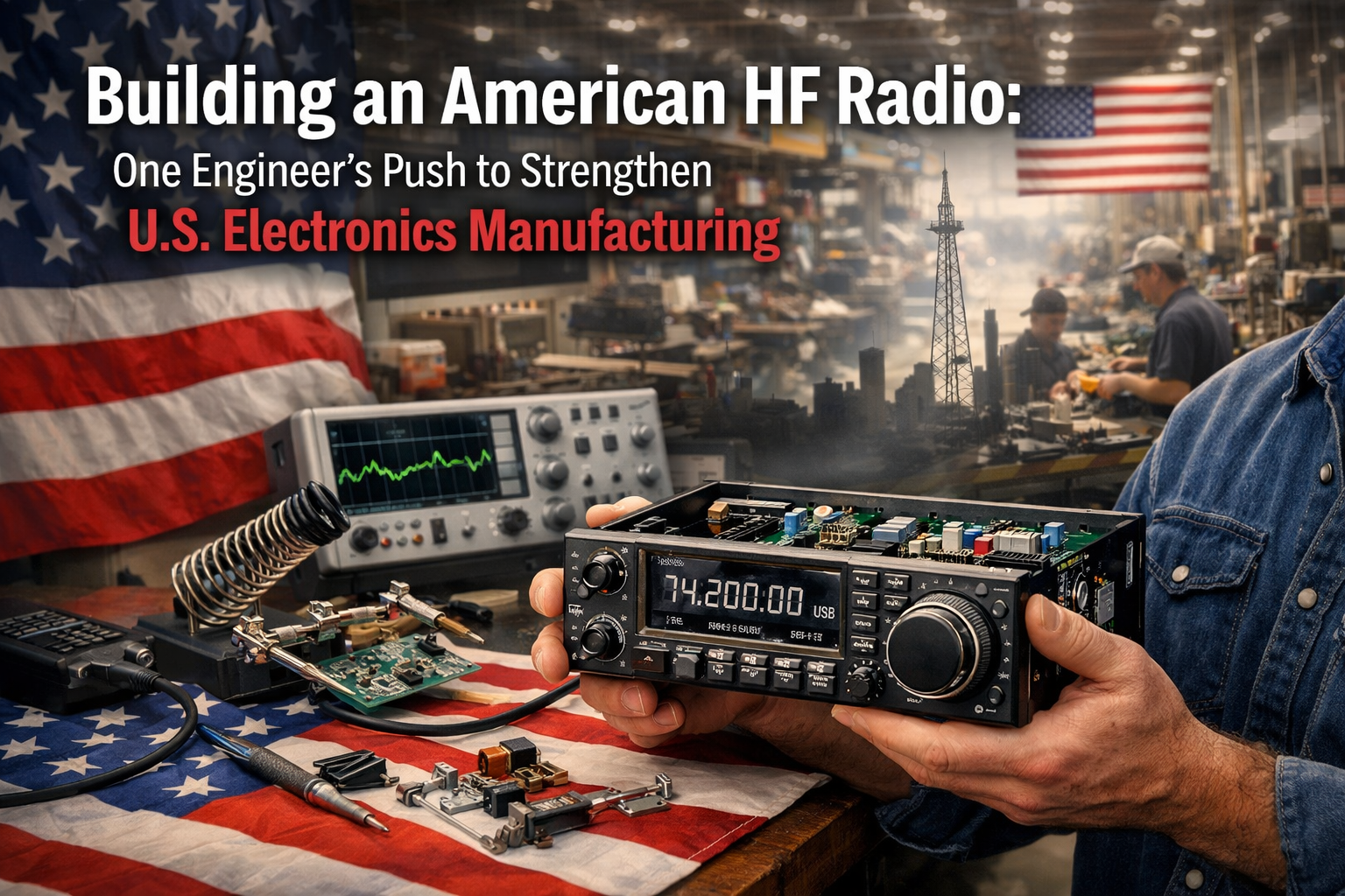 U.S. Electronics Manufacturing needs some Southern charm: Building a Powerful American HF Radio again