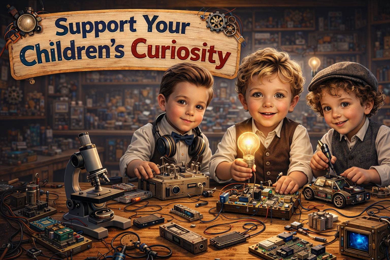 Support Your Children’s Curiosity: An Insider Message to Parents, Makers, and Future Engineers